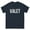 Navy, variant on Valet Front Logo Valet Parking Car Park Attendants Private Party Tee T-Shirt (Royal, L)