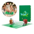 thumbnail image 2 of Necvior Handmade 3D Tennis Theme Popup Greeting Card for Special Occasion Birthday Card, 2 of 13