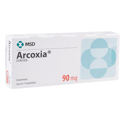 Arcoxia 90 mg, 7 comprimidos
