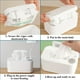 thumbnail image 4 of Calentador de Toallitas Húmedas Usb de Gran Capacidad, Dispensador Portátil, Control de Temperatura Constante, Carga Usb, Material Pp, Ideal para Viajes, Blanco, 20 X 12 X 9,5 Cm, 350 G, 4 of 6