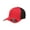 Red/ Black, variant on Flexfit 6511 - Mesh Cotton Trucker