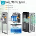 thumbnail image 5 of Besnovis Dehumidifiers for home 750 Sq.Ft Room, Night Light Touch Panel 85OZ Water Tank Dual-Core Quiet Portable Small Dehumidifier 7 Colors Light for Bathroom Bedroom RV, 5 of 6
