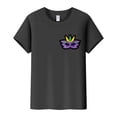 thumbnail image 4 of BOOMILK Mardi Gras Shirts for Women It's Mardi Yall Funny Letter Graphic Tees Round Neck Short Sleeve Loose Top, 4 of 4