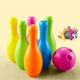 thumbnail image 2 of Pins 1 Ball Colorful Bowling Ball Play Baby Sport Toys for Kids Game Toy heqiyong LED, 2 of 2