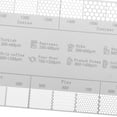 thumbnail image 5 of Stainless Steel Coffee Grind Reference Card Metal Coffee Grind Size Ruler Professional Coffee Bean Grinder Accessories, 5 of 10