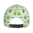 thumbnail image 4 of Xecao Green Avocado for Baseball Cap: Unisex, crafted from classic polyester twill fabric, featuring a soft unconstructed design, 4 of 5