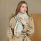 thumbnail image 2 of Bufanda para mujer, bufanda para el cuello, bufanda de invierno, chal con tacto de cachemira, bufandas y chales de invierno de colores sólidos intensos, 2 of 6