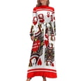 thumbnail image 2 of REINA ROJA DE CORAZONES EN ROJO Vestido largo Mujer moda vestidos de noche de lujo 2024 Vestidos de mujer vestido suelto de mujer, 2 of 5