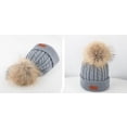 thumbnail image 2 of Herrnalise Toddler Kid Girl&Boy Baby Infant Winter Crochet Knit Hat Beanie Hairball Cap, 2 of 4