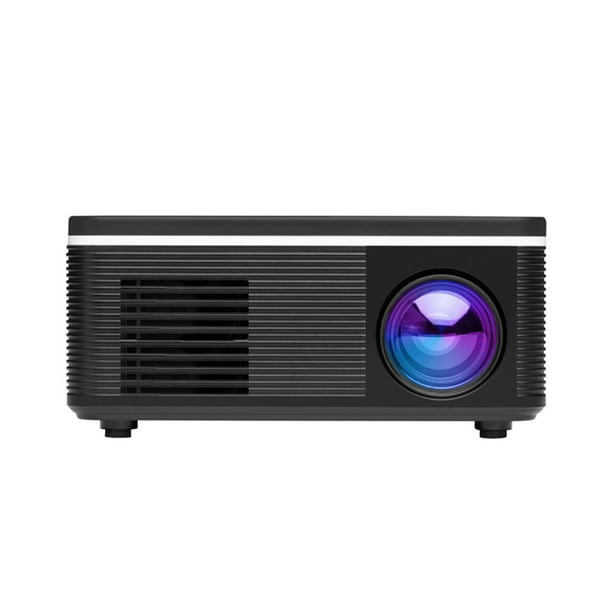 Proyector Mini Portátil S361 en Negro, HD 1080P con Cable de Pantalla Compartida, Compatible con Múltiples Dispositivos y Modos de Reproducción, Ideal para Cine en Casa y Presentaciones.