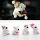 thumbnail image 5 of Lindo cachorro de peluche de West Highland para decorar el coche. Regalo ideal para niñas y decoración del hogar. Material suave y de alta calidad. Fácil instalación para el salpicadero del coche y la, 5 of 5