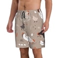 thumbnail image 2 of Vsdgher Chicken Men's Beach Shorts, Surfing shorts, Swim trunks, Quick Dry Swim Trunks for Surfing Beach Fun -X-Large, 2 of 6