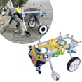 thumbnail image 4 of Fauteuil Roulant pour Chien, Fauteuil Roulant Portable à 4 Roues Jambes Ajustables pour Petit Moyen Chien Chat, 4 of 7