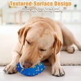 thumbnail image 3 of Pelota de rugby duradera Dog Toy Moonorange de 4.7 pulgadas, azul, 3 of 6