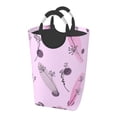 thumbnail image 1 of DouZhe 50L Rectangular Laundry Basket, Bohemian Color Plant Prints Waterproof Foldable Laundry Hamper with Aluminum Handles, 1 of 6