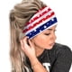 thumbnail image 1 of Diadema elástica con estampado del Día de la Independencia para mujer, 1 unidad, pañuelo para la cabeza, pañuelo para la cabeza para mujer, 1 of 3
