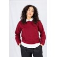 thumbnail image 3 of SANAE DESIGN Adaptive Clothing Dolman Sleeve Sweatshirt with Full Back Zipper Closure, 3 of 5