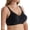 Black, variant on Women's Carnival 620 Full Figure Camisole Shoulder Soft Cup Bra (Champagne 38C)