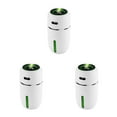 thumbnail image 2 of Wisewang USB Air Humidifier with LED Car Diffuser Essential Oil Ultrasonic Mist Sprayer Electric Two Modes Evaporative Purifier White 3Set, 2 of 6