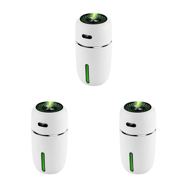 Riwesomey Mini humidificador de aire USB, lámpara de noche, difusor de coche, rociador de niebla, modos, purificador evaporativo de Type1 NO1
