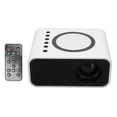 thumbnail image 3 of Miniproyector portátil Full HD 1080P LED Proyector de cine en casa Proyector de películas para iOS para Android Laptop Blanco Enchufe de EE. UU., 3 of 15