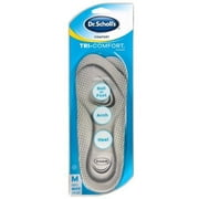 Dr. Scholl's Orthotics Tri Comfort Insole Cushioning & Arch Support, 1-Pair