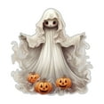 thumbnail image 2 of sruoe Halloween Decoration, Halloween Hanging Decorations, Window Decor, Halloween Cute Ghost Pendant Home Office Car Pendant Decoration, for Halloween Indoor Outdoor Decor, 2 of 5