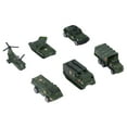 thumbnail image 3 of Vehículos Carretera de Vehículos Militares de Vehicles Diecast Toyes de 6 Paquetes del Ejército, 3 of 7