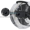 thumbnail image 6 of Simple Deluxe 10 inch 3 Speed Tripod Pedestal Fan, 6 of 7