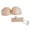 Beige, variant on OGLCCG Strapless Bra for Women Seamless Underwire Contour Minimizer Bandeau Bra Full Coverage Push Up Bra Padded Lift Up Bra