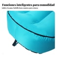 thumbnail image 2 of Abbraccia Sofá inflable portátil, colchón de aire con bomba manual, cama curva ergonómica, solución para siesta en casa y exterior, 2 of 6