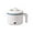 White, variant on BallsFHK Multi-functional Household All-in-one Rice Steaming And Porridge Cooking Electric Rice Cooker, Small Electric Cooker, Electric Hot Pot, Electric Cooking Pot.