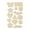 Multicolor F, variant on Gecau Patterned Leather Self-adhesive Sofa Repair Sticker Car Hole Seamless Patch Sticker Multicolor Safe&Non-toxic 6x0.2 Inch