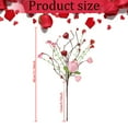 thumbnail image 4 of Valentine's Day Gifts | Fdelink Valenti Artificial Roses - 6 Stems, 189 Inches Long, Realistic Rose Bouquets, Perfect for Diy Wedding Decorations, Centerpiece Vases, and Home Event Decorations, 4 of 9