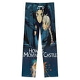 thumbnail image 3 of Howls Moving Castle Mens Pajama Pants Microfleece Pajama Bottoms Sleepwear PJ Sleep & Lounge Pants, 3 of 7