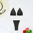 thumbnail image 5 of Babysbule Push-Up High Cut Bikinis Swimsuit Sets 2 Piece Women's, 5 of 6