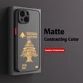thumbnail image 5 of Funda de teléfono para iPhone, cubierta trasera transparente mate para iPhone 15 14 13 12 11 Mini Pro Max X XR XSMax 7 8 Plus, 5 of 5