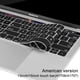 thumbnail image 1 of Protector de teclado ultrafino compatible con MacBook Pro Adepaton 2035080-1, 1 of 5