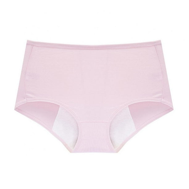 Teen Girls Period Underwear Menstrual Period Panties Leak-Proof Cotton Protective Briefs