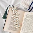 thumbnail image 4 of Kdxio Monkeys Swinging from Palms Print Metal Tassel Bookmarks,Perfect Gift for Art Lovers and Bookworms Metal Bookmarks for Women, 4 of 8