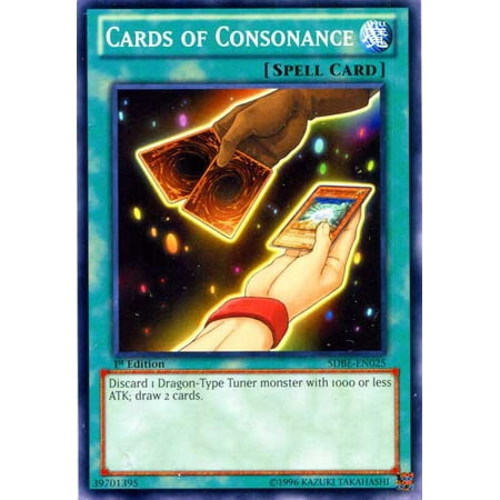 YuGiOh Saga of Blue-Eyes White Dragon Structure Deck Cards of Consonance