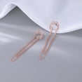 thumbnail image 5 of 925 Sterling Silver No Piercing Cuff Earrings Chain for Women Wrap Earrings Tassel Clip On Ear, 5 of 13