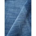 thumbnail image 6 of Rugsotic Carpets Hand Knotted Wool Area Rug 9'x12' Blue Contemporary Rectangle Indoor Rug for Living Room, Bedroom Antimicrobial L00201, 6 of 7