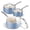 Blue, variant on Koch Systeme CS 1QT Non-Stick Saucepan with Lid, Ceramic Nonstick Coating, Dishwasher Safe, Blue