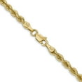 thumbnail image 4 of 14k Yellow Gold 16 Inch 3mm Rope Chain Necklace Pendant Charm, 4 of 9
