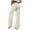 *Beige, variant on VBVC Women's High Waisted Wide Leg Pants , Quick-Dry Yoga Pants For Women,Ladies' Stretchy Athleisure Trousers with Pockets,Beige,XS-XL