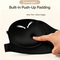 thumbnail image 5 of Women's Strapless Front Closure Push Up Bra, Non- Removable Straps, Wireless Seamless, 5 of 8