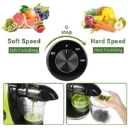 Cirago ZM1504-US Slow Juicer, Green