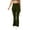 Army Green, variant on Women's High-Waisted Flare Yoga Leggings - Tummy Control Butt-Lifting Workout Pants with Pockets, No-Front-Seam Scrunch Gym Running Bottoms