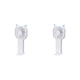 thumbnail image 3 of Bearachild Ventilador de mano Refrigeración por aire portátil Soporte para teléfono para caminar de verano Blanco Blanco 2piezas Bearachild CBP285076, 3 of 5